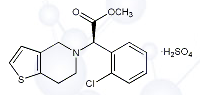 Thieno[3,2-c]pyridine-5(4H)-acetic acid, α-(2-chlorophenyl)-6,7-dihydro-, Methyl ester, (αR)-, sulfate (1:1)
